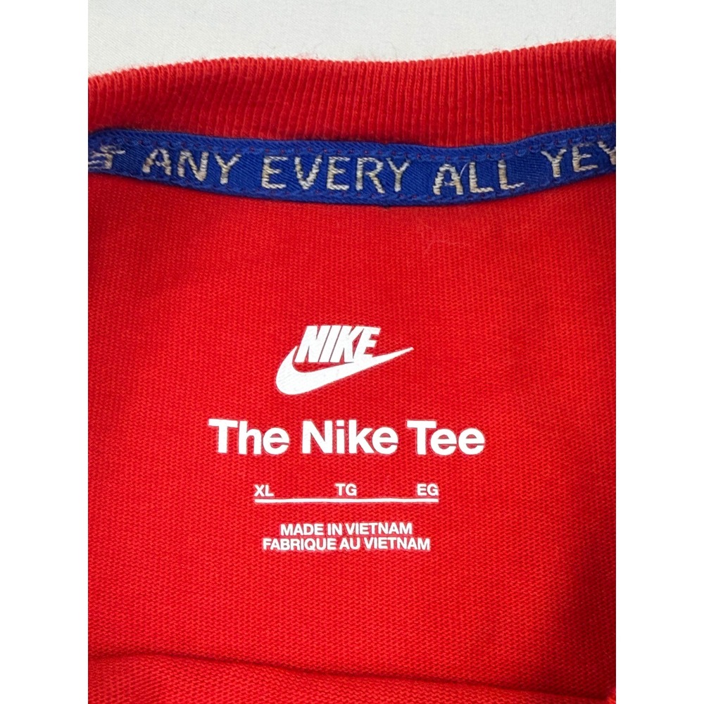 Nike Team USA Olympic Graphic T-Shirt Red Men's Size XL FN0867-614 EUC - Picture 2 of 8